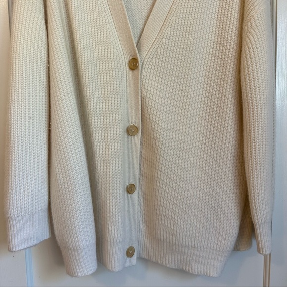 Jenni Kayne Cashmere Cocoon Cardigan - Ivory - Small - Picture 2 of 8